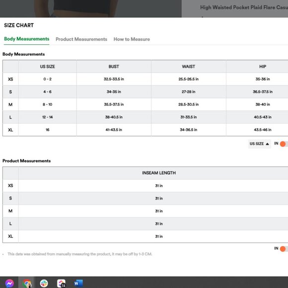 NWT Halara High Waisted Button Multiple Pockets Straight Leg Pink Pants - Picture 3 of 3